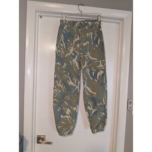 Mother Jeans sz 26 Wrapper Patch Springy Ankle camo NWOT